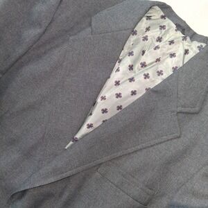 John Peel Ltd.‎ Gray Blazer Men's Sport Coat Two Button Classic Suit Jacket